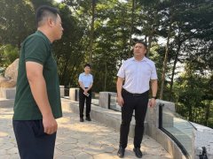 龙文区带领赴下层调研沉点工做